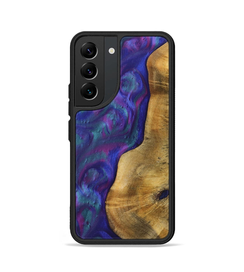 Galaxy S22 Wood+Resin Phone Case - Kali (Purple, 700081)