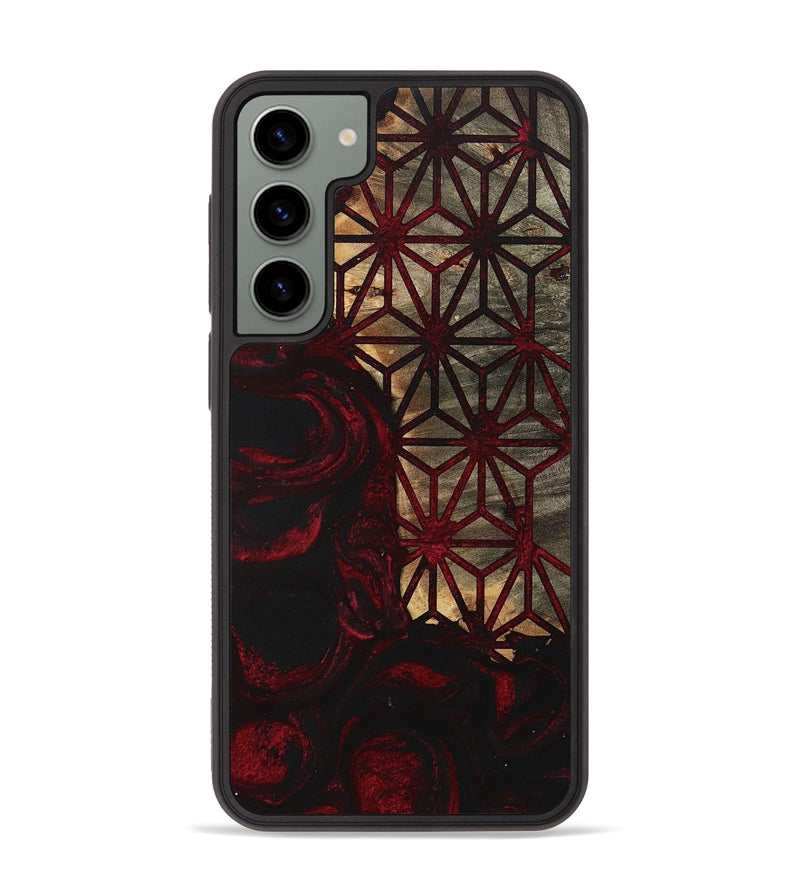 Galaxy S23 Plus Wood+Resin Phone Case - Elaina (Pattern, 700094)
