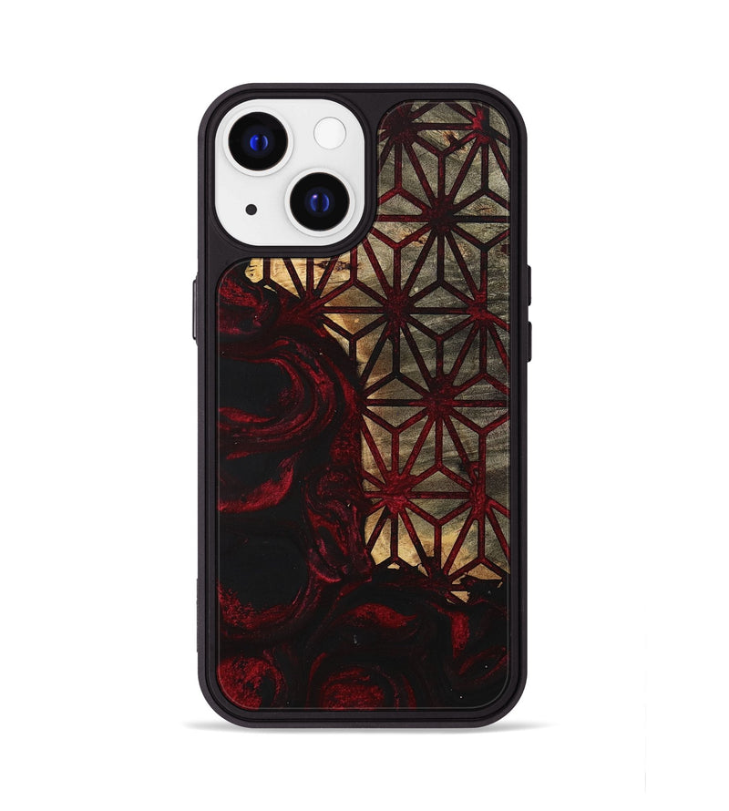 iPhone 13 Wood+Resin Phone Case - Elaina (Pattern, 700094)