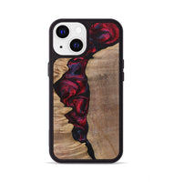 iPhone 13 Wood+Resin Phone Case - Craig (Red, 700103)
