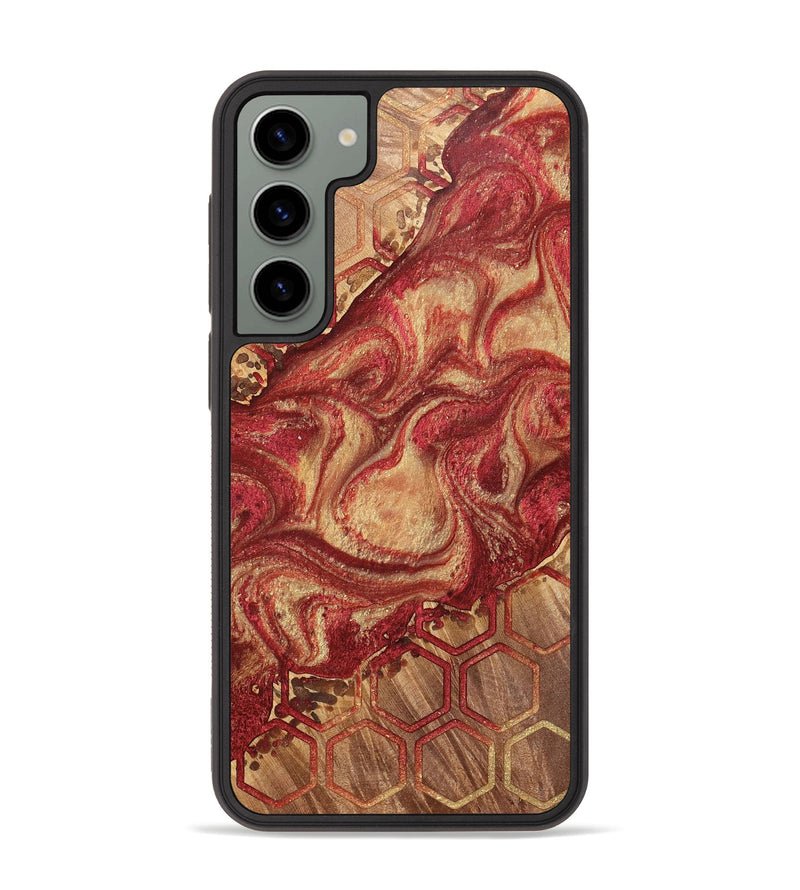 Galaxy S23 Plus Wood+Resin Phone Case - Giovanni (Pattern, 700139)