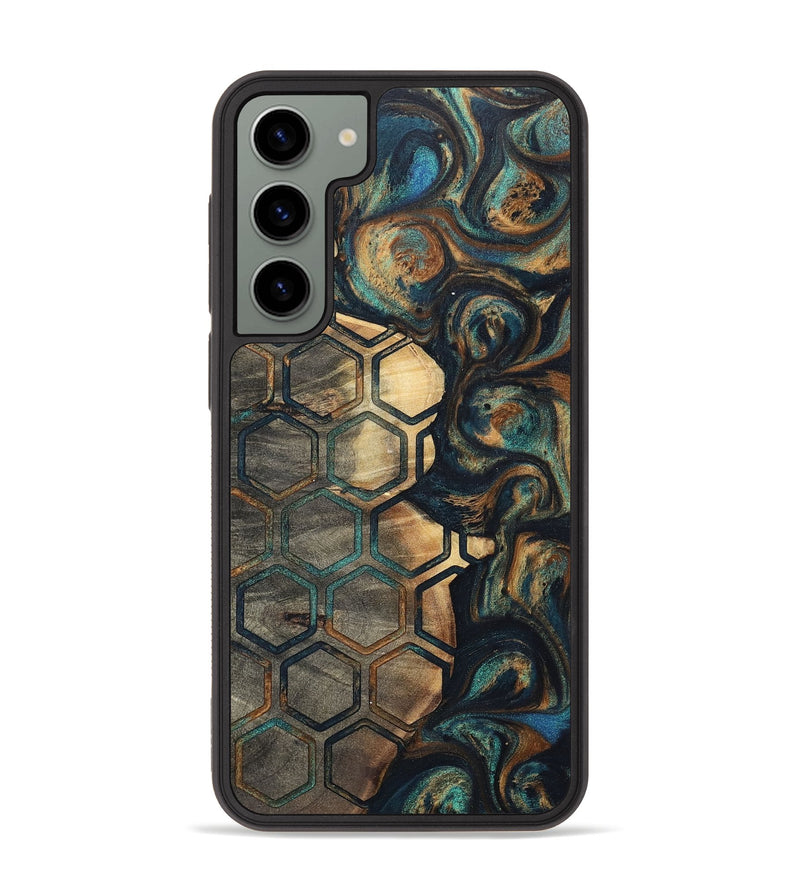 Galaxy S23 Plus Wood+Resin Phone Case - Kyle (Pattern, 700140)
