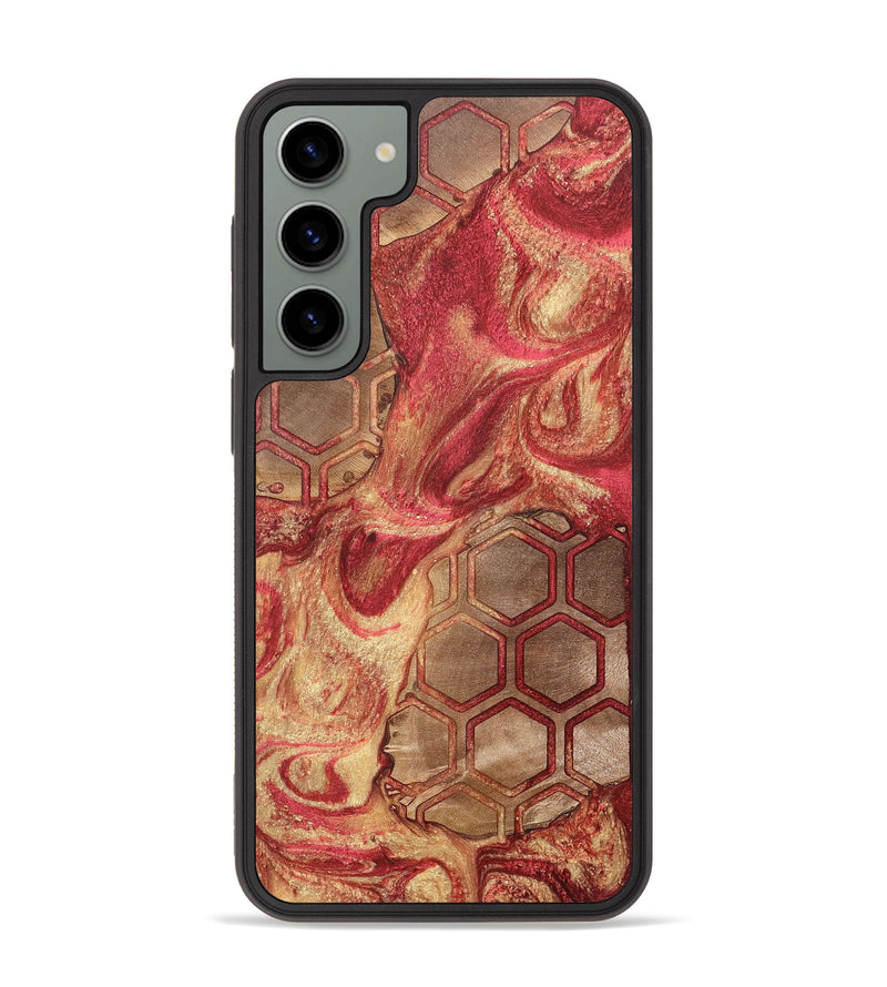 Galaxy S23 Plus Wood+Resin Phone Case - Aria (Pattern, 700148)