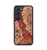 Galaxy S23 Wood+Resin Phone Case - Cathleen (Pattern, 700161)