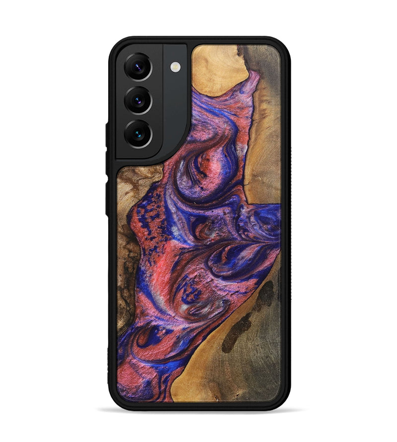 Galaxy S22 Plus Wood+Resin Phone Case - Lynette (Mosaic, 700168)