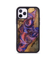 iPhone 11 Pro Wood+Resin Phone Case - Lynette (Mosaic, 700168)