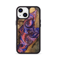 iPhone 13 Wood+Resin Phone Case - Lynette (Mosaic, 700168)