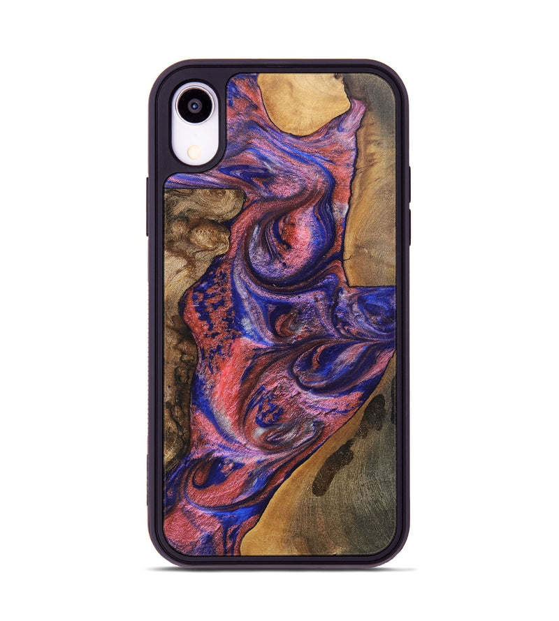iPhone Xr Wood+Resin Phone Case - Lynette (Mosaic, 700168)