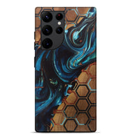 Galaxy S22 Ultra Wood+Resin Live Edge Phone Case - Brianna (Pattern, 700241)