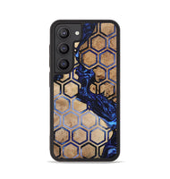 Galaxy S23 Wood+Resin Phone Case - Kameron (Pattern, 700280)