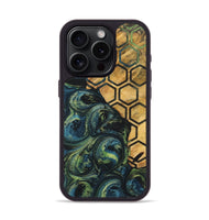 iPhone 15 Pro Wood+Resin Phone Case - Jane (Pattern, 700284)