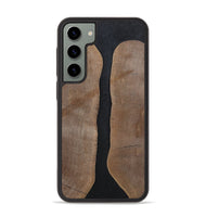 Galaxy S23 Plus Wood+Resin Phone Case - Averie (Pure Black, 700296)