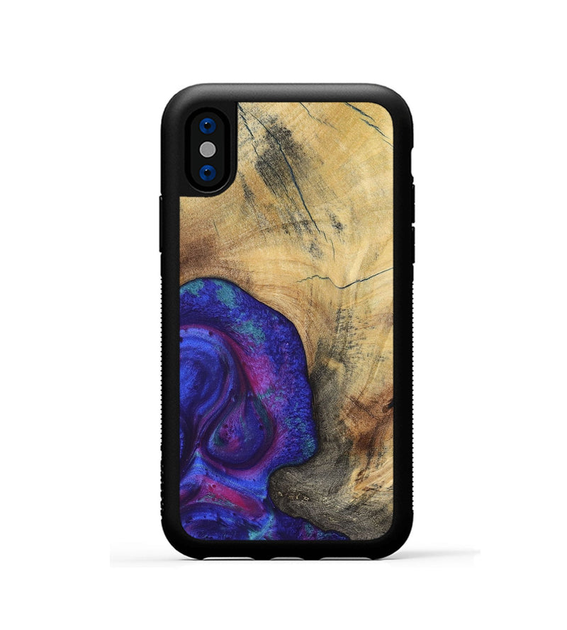 iPhone Xs  Phone Case - Dixie (Wood Burl, 700387)