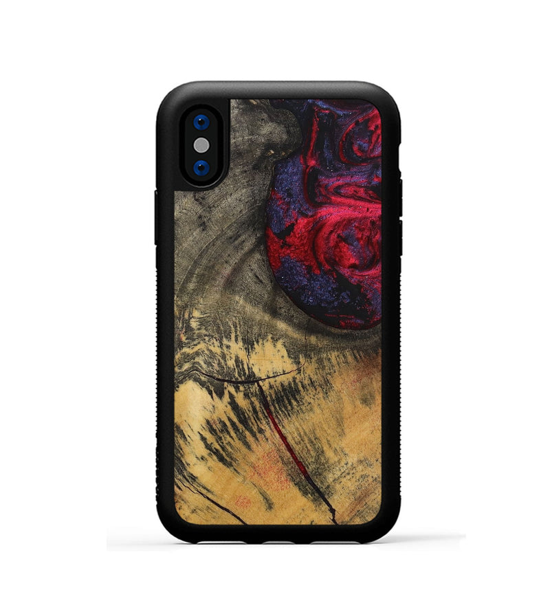 iPhone Xs  Phone Case - Dorothy (Wood Burl, 700392)