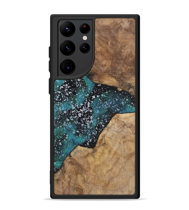 Galaxy S22 Ultra Wood+Resin Phone Case - Jasmin (Cosmos, 700480)