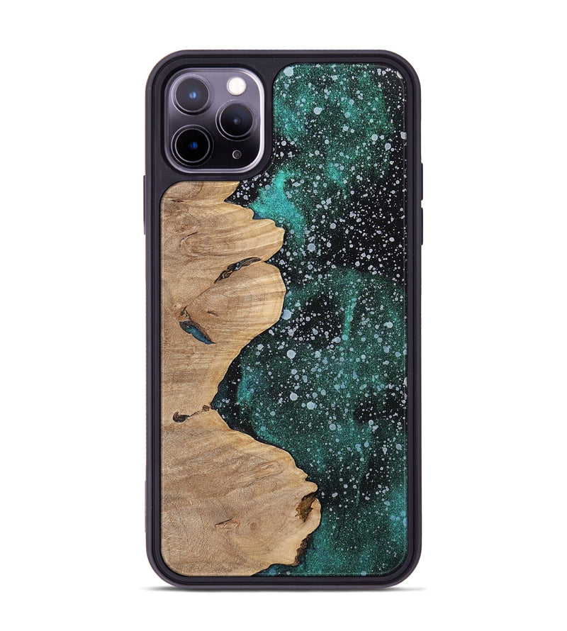 iPhone 11 Pro Max Wood+Resin Phone Case - Gale (Cosmos, 700481)