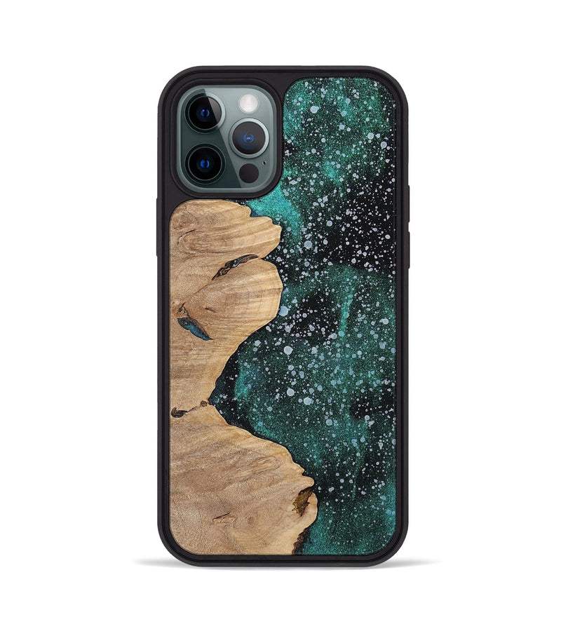 iPhone 12 Pro Wood+Resin Phone Case - Gale (Cosmos, 700481)