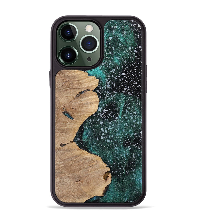 iPhone 13 Pro Max Wood+Resin Phone Case - Gale (Cosmos, 700481)