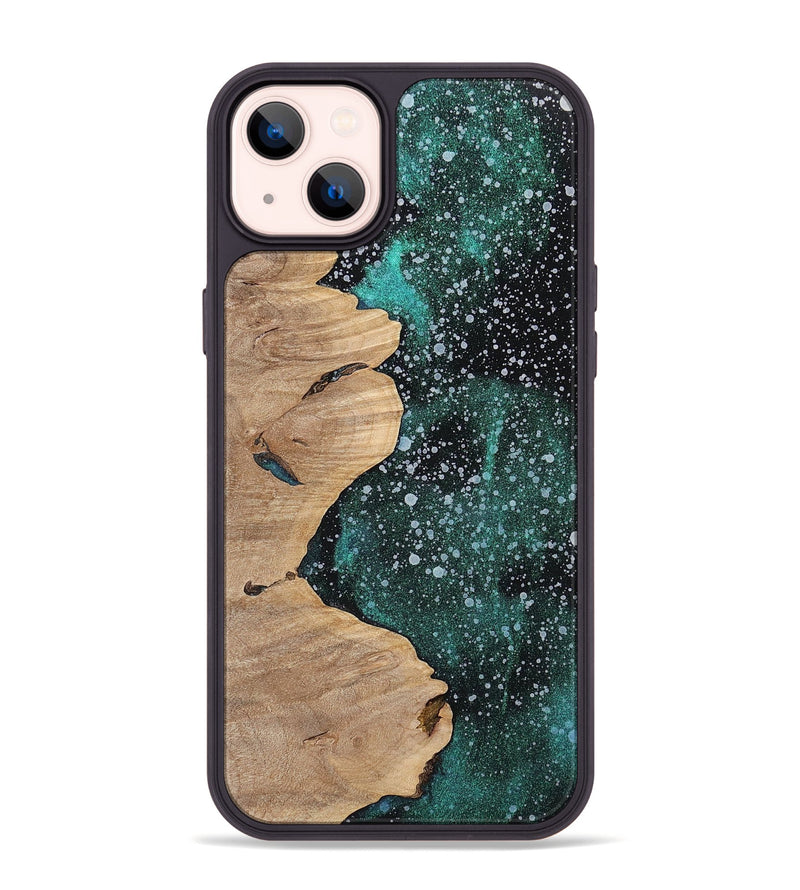 iPhone 14 Plus Wood+Resin Phone Case - Gale (Cosmos, 700481)