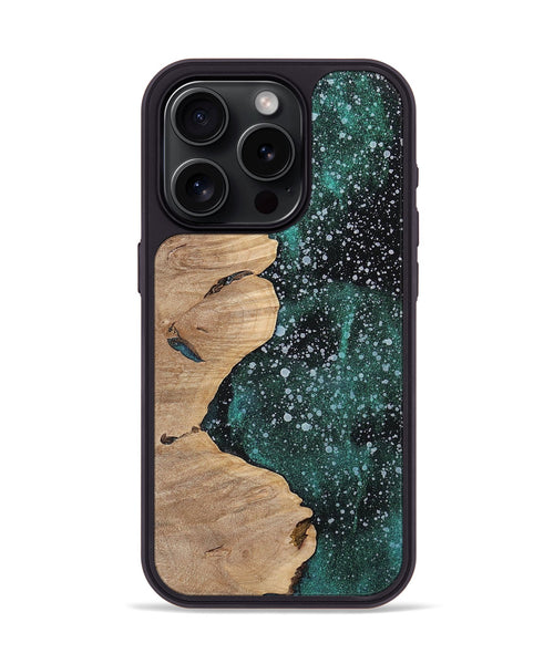 iPhone 15 Pro Wood+Resin Phone Case - Gale (Cosmos, 700481)