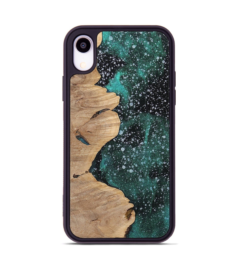 iPhone Xr Wood+Resin Phone Case - Gale (Cosmos, 700481)