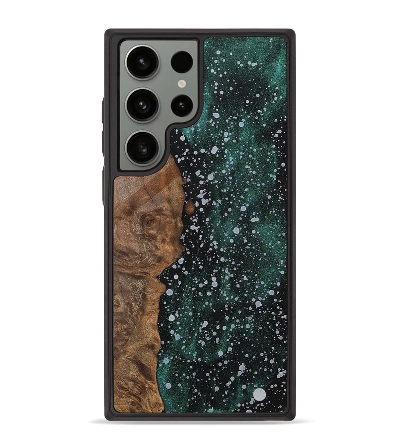 Galaxy S23 Ultra Wood+Resin Phone Case - Stephen (Cosmos, 700483)