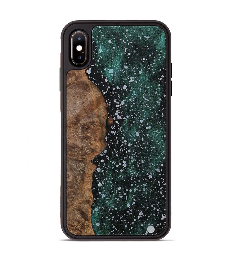 iPhone Xs Max Wood+Resin Phone Case - Stephen (Cosmos, 700483)