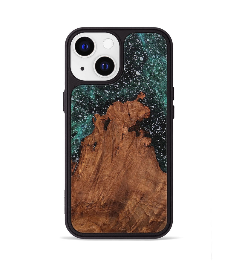iPhone 13 Wood+Resin Phone Case - Gideon (Cosmos, 700486)