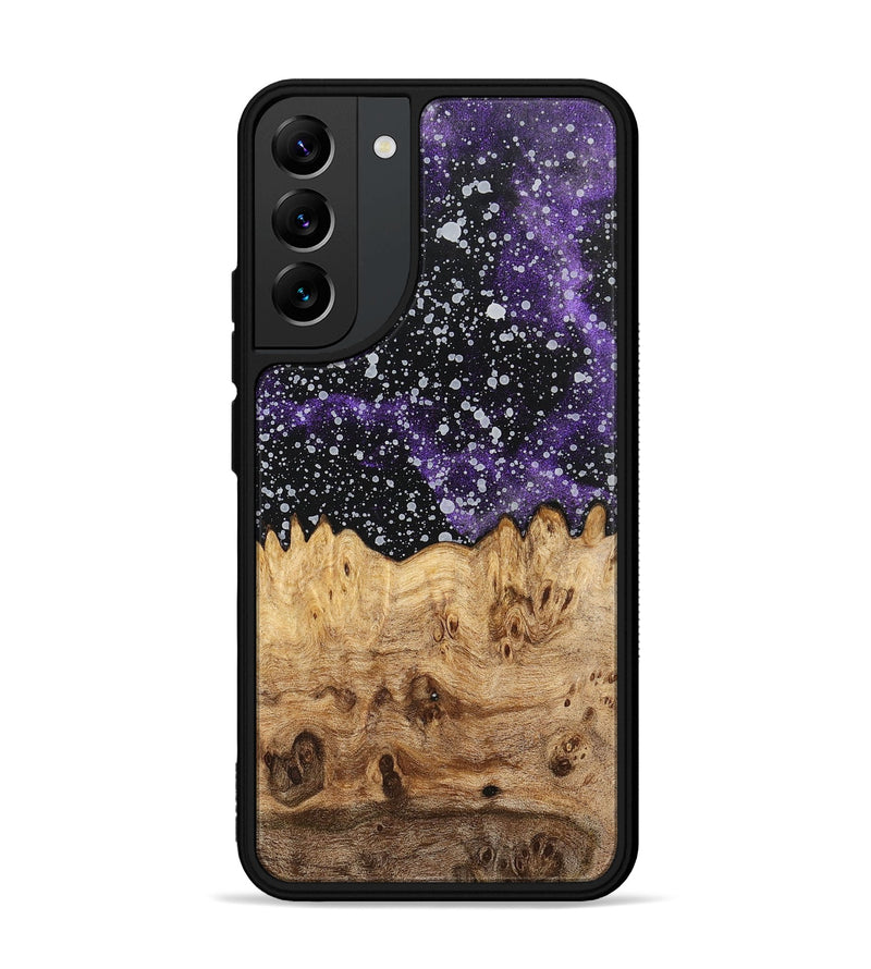 Galaxy S22 Plus Wood+Resin Phone Case - Edmund (Cosmos, 700490)