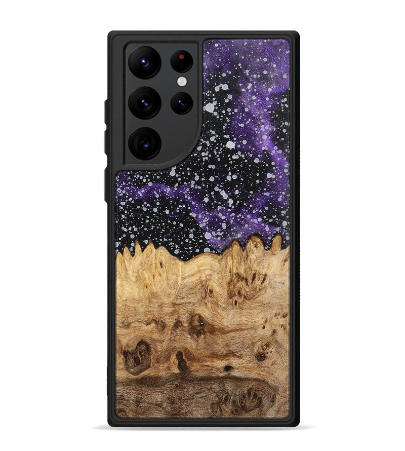 Galaxy S22 Ultra Wood+Resin Phone Case - Edmund (Cosmos, 700490)