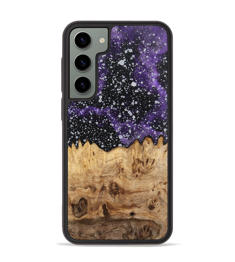 Galaxy S23 Plus Wood+Resin Phone Case - Edmund (Cosmos, 700490)