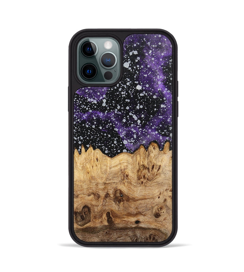 iPhone 12 Pro Wood+Resin Phone Case - Edmund (Cosmos, 700490)