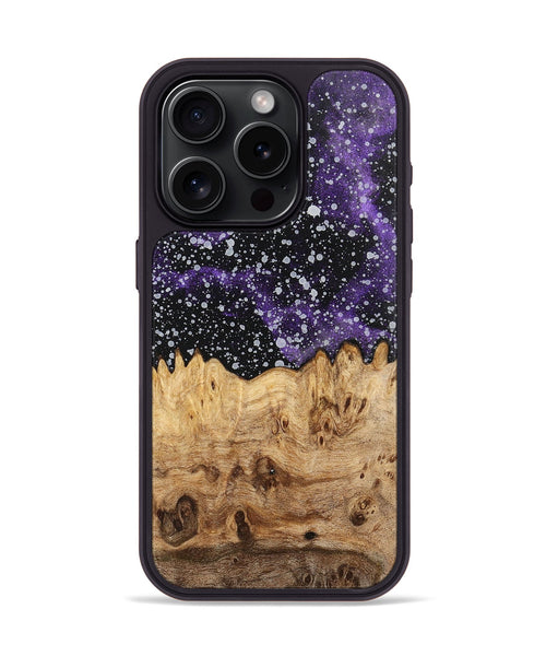 iPhone 15 Pro Wood+Resin Phone Case - Edmund (Cosmos, 700490)