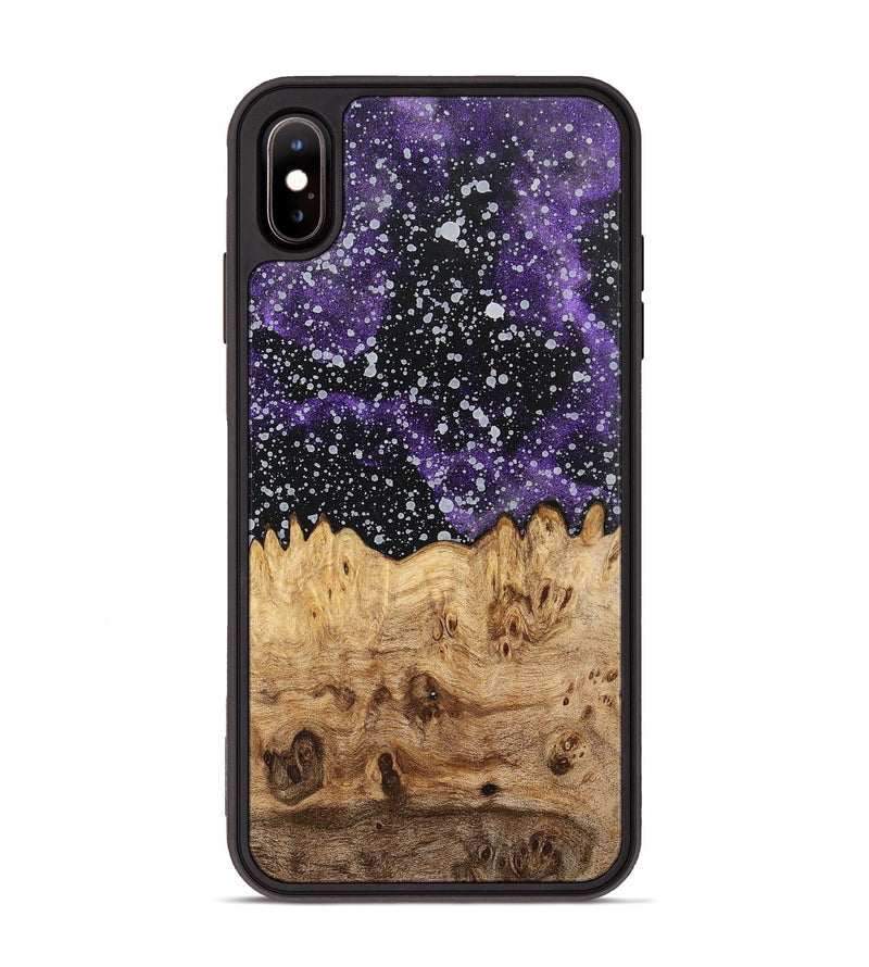 iPhone Xs Max Wood+Resin Phone Case - Edmund (Cosmos, 700490)