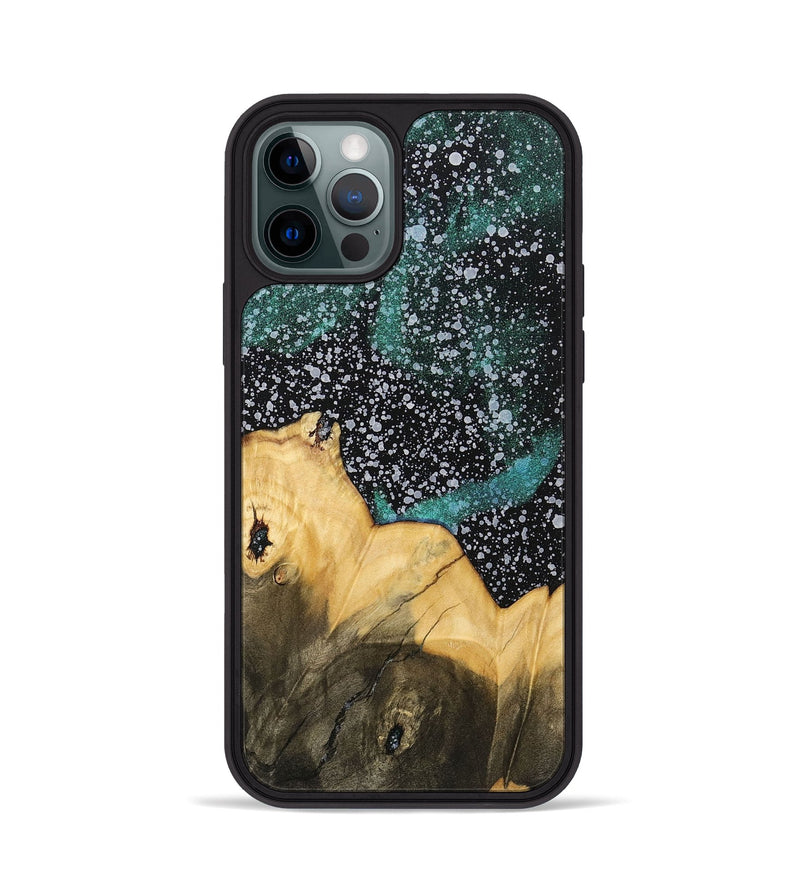 iPhone 12 Pro Wood+Resin Phone Case - Alma (Cosmos, 700491)