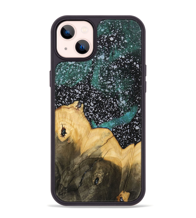 iPhone 14 Plus Wood+Resin Phone Case - Alma (Cosmos, 700491)