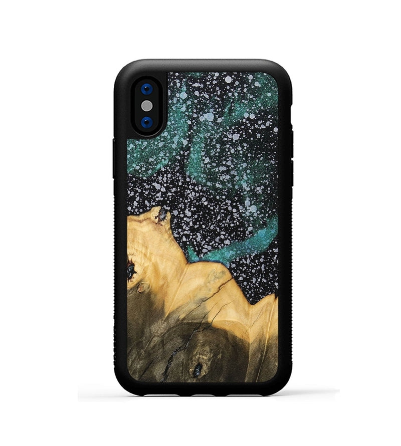 iPhone Xs Wood+Resin Phone Case - Alma (Cosmos, 700491)
