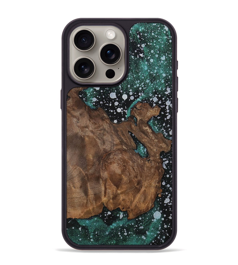 iPhone 15 Pro Max Wood+Resin Phone Case - Reese (Cosmos, 700492)