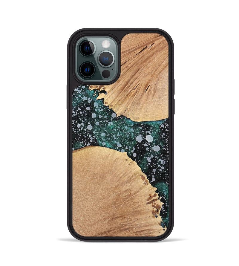 iPhone 12 Pro Wood+Resin Phone Case - Ophelia (Cosmos, 700496)