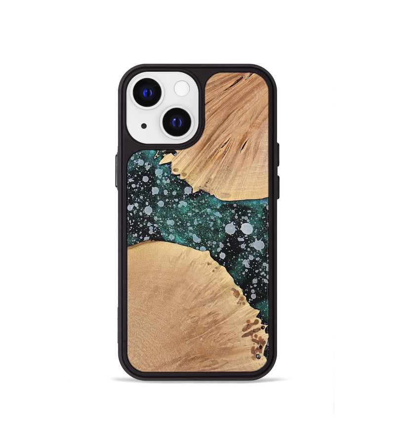 iPhone 13 mini Wood+Resin Phone Case - Ophelia (Cosmos, 700496)