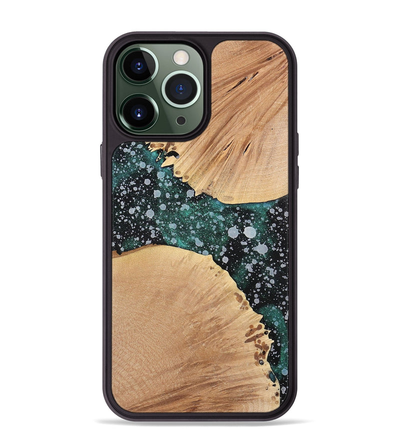 iPhone 13 Pro Max Wood+Resin Phone Case - Ophelia (Cosmos, 700496)