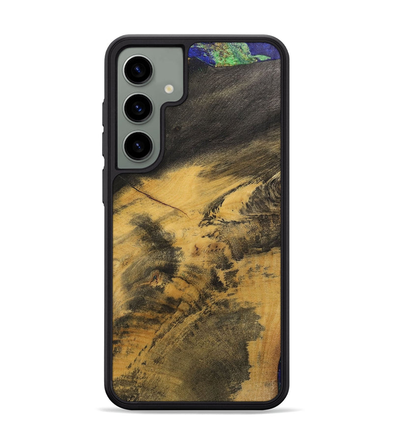 Galaxy S24 Plus Wood+Resin Phone Case - Ernestine (Wood Burl, 700499)