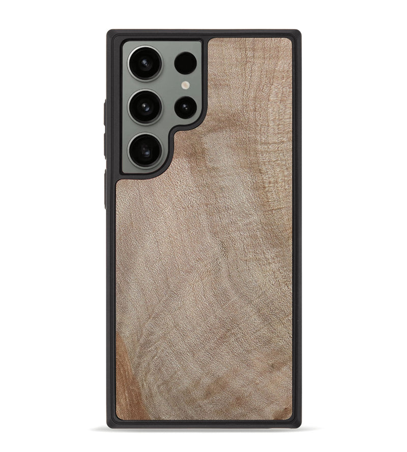 Galaxy S23 Ultra Wood+Resin Phone Case - Jacquelyn (Wood Burl, 700503)