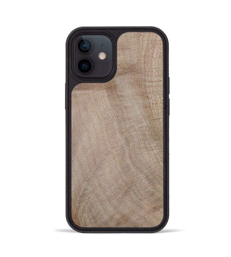 iPhone 12 Wood+Resin Phone Case - Jacquelyn (Wood Burl, 700503)