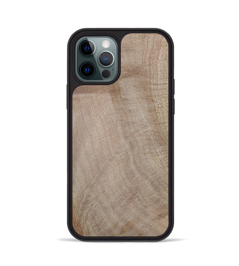 iPhone 12 Pro Wood+Resin Phone Case - Jacquelyn (Wood Burl, 700503)