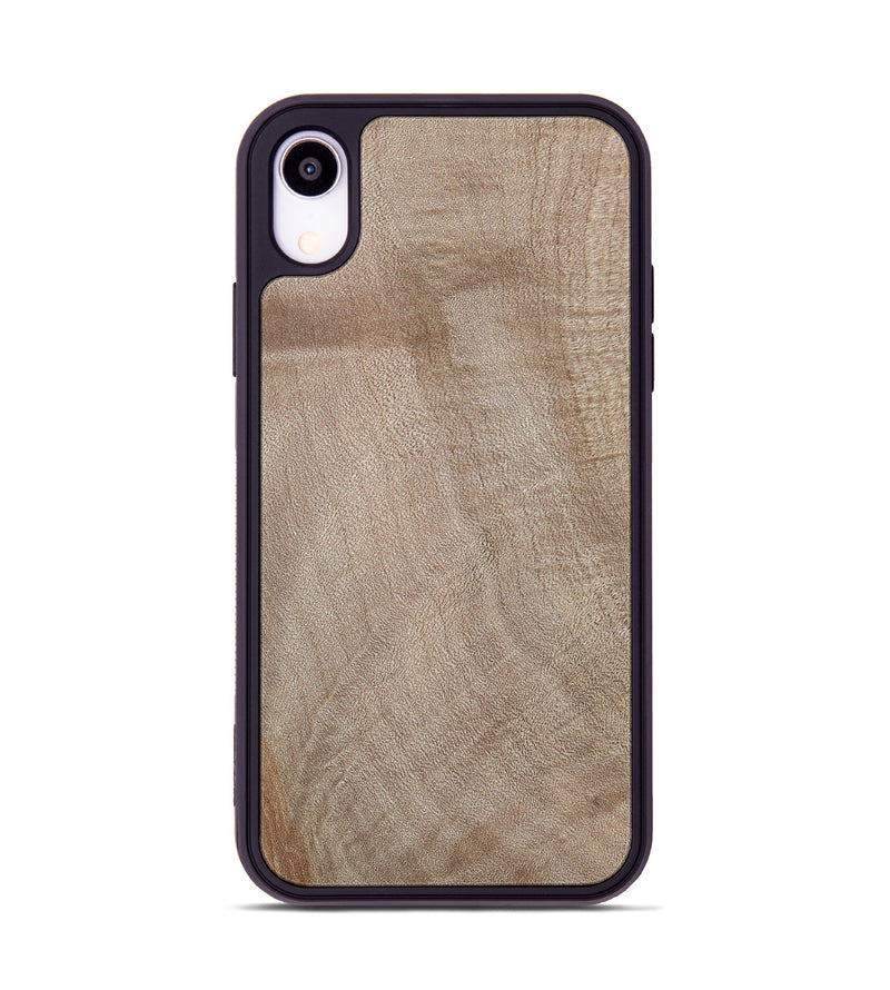 iPhone Xr Wood+Resin Phone Case - Jacquelyn (Wood Burl, 700503)