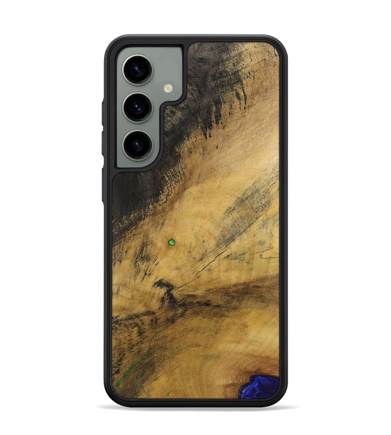Galaxy S24 Plus Wood+Resin Phone Case - Tricia (Wood Burl, 700508)