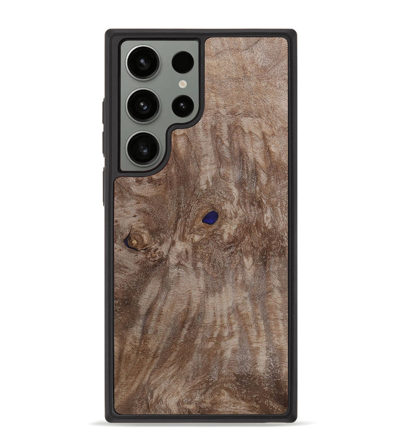 Galaxy S23 Ultra Wood+Resin Phone Case - Kenzie (Wood Burl, 700511)