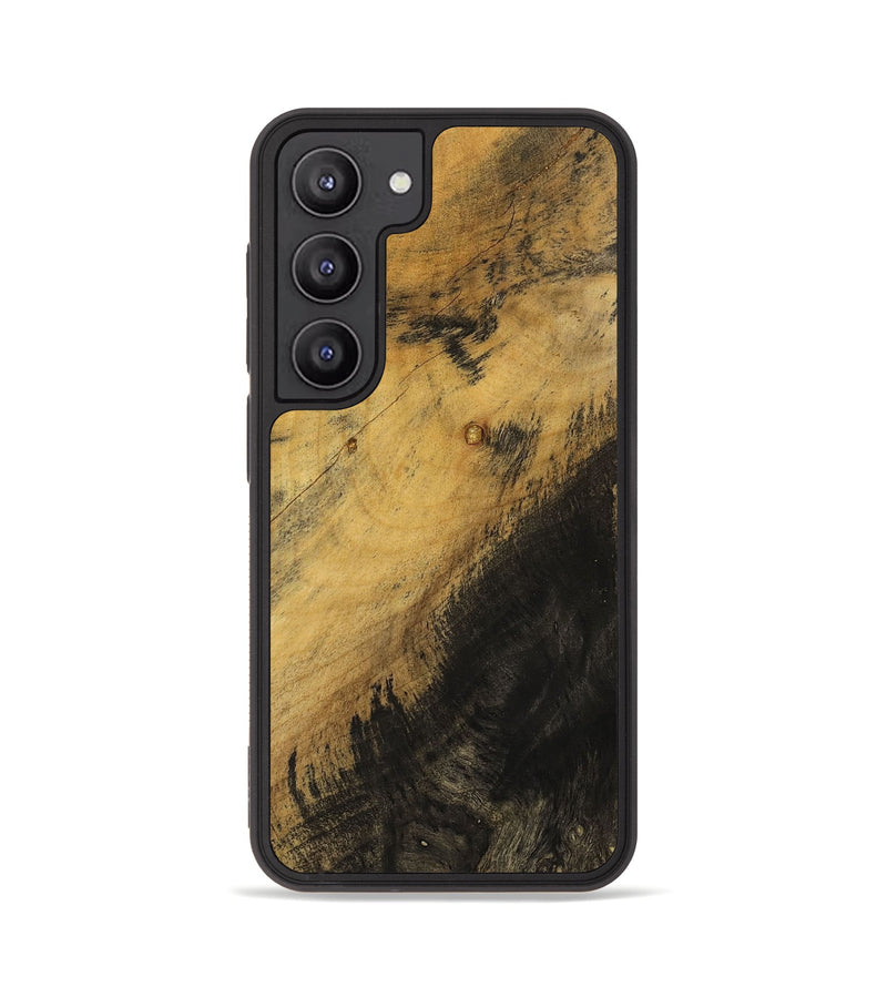 Galaxy S23 Wood+Resin Phone Case - Travis (Wood Burl, 700512)