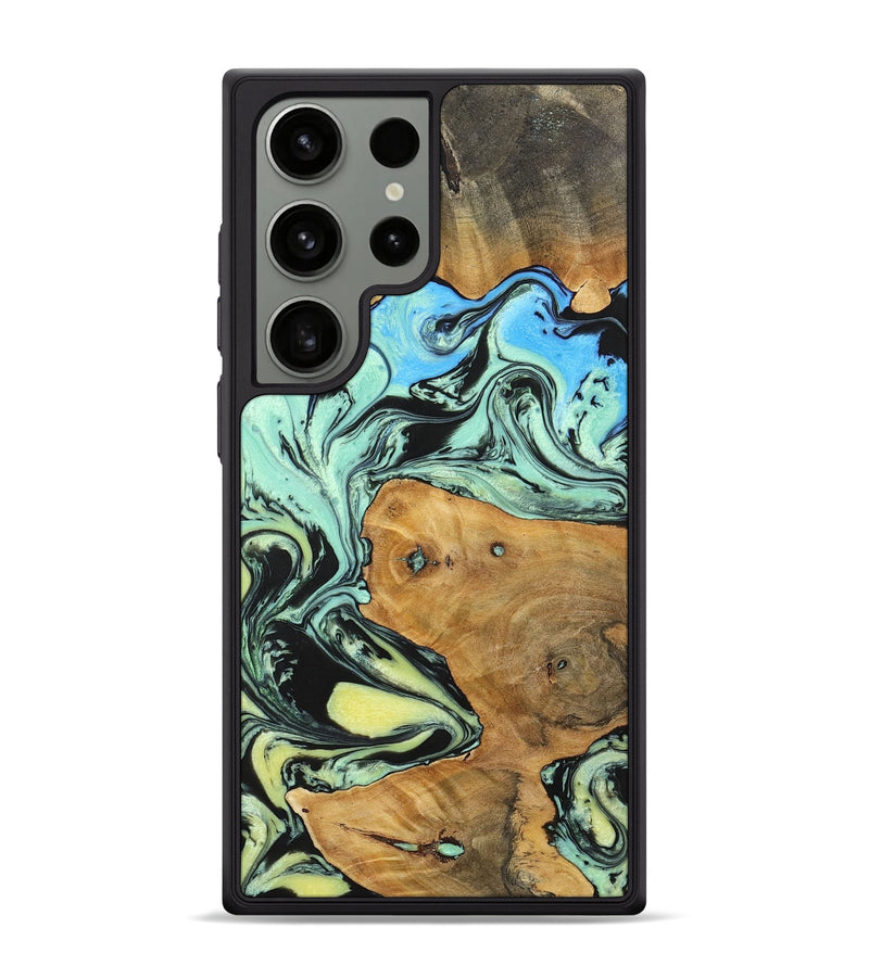 Galaxy S24 Ultra Wood+Resin Phone Case - Talan (Ombre, 700525)